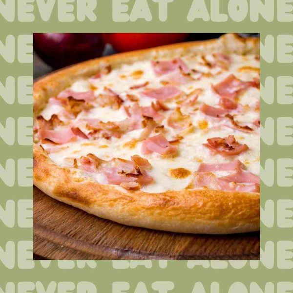 意式鮮茄煙肉Pizza